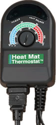 electronic temperature controller for heating mats