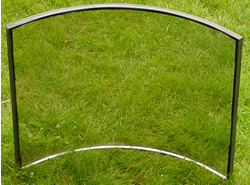 greenhouse bent curved glass
