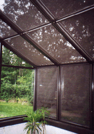greenhouse interior fabric shades